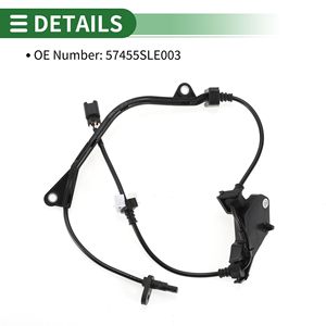 Sensor de Velocidad de Rueda ABS Nuevo, Sensor del Sistema de Frenos Antibloqueo para Honda <span class=keywords><strong>Odyssey</strong></span> RB3 2009-2012, Delantero Izquierdo, N.° 57455SLE003 - Product Image 6