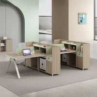 Bureau de travail convertible moderne et durable avec armoire de rangement, taille personnalisable, écologique et résistant à l'eau – Vente chaude directe usine