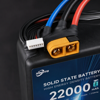 Batería de estado sólido LiPo Xingto para drones, 6S 22.2V, 12S 44.4V, 14S 51.8V, 18S, 24S, 28S, 22000mAh, 66000mAh, AS150, para entrega de carga pesada