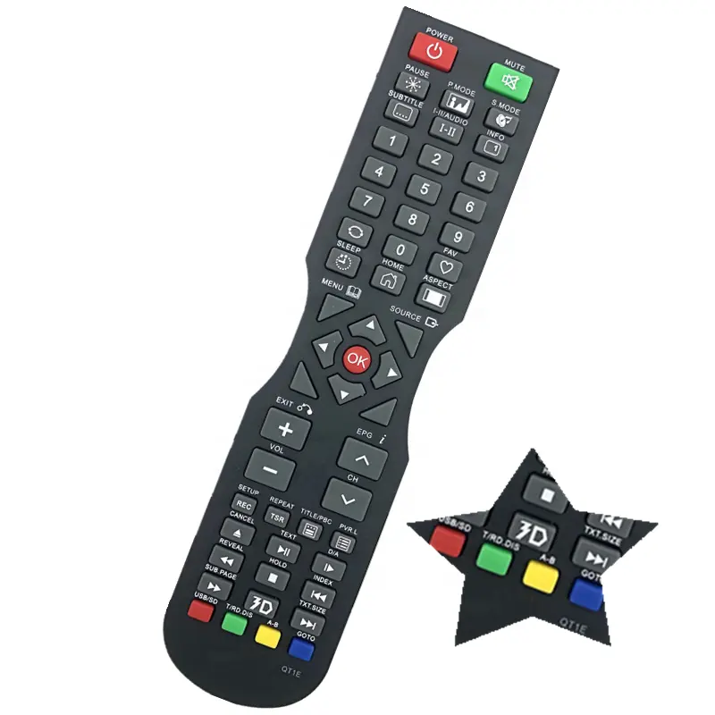 IR LCD TV Remote Control QT1E for SONIQ E32S12A-AU E40S12A -AU E48S12A-AU E55S12A-AU E42S14A E47S14A E55S14A U42V14B