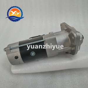 Motor <span class=keywords><strong>Starter</strong></span> DX225LCA 300516-00041B 65.26201-7076B untuk <span class=keywords><strong>Excavator</strong></span> Doosan Suku Cadang Berkualitas Tinggi - Product Image 5