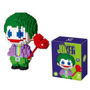 ชุดตัวต่อไมโคร<span class=keywords><strong>บ</strong></span>ริคขนาดเล็ก รูปตัวตลกหลากสีสัน ประกอบง่าย สร้างสรรค์ ของเล่นบล็อกพลาสติกสำหรั<span class=keywords><strong>บ</strong></span>เด็ก - Product Image 1