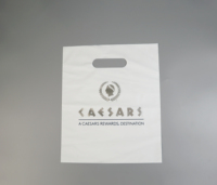 Sac découpé à l'emporte-pièce Singulet écologique vente directe d'usine sac d'emballage de magasin de papeterie impression par gravure sac robuste avec poignée