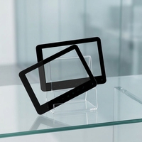 Panneau d'affichage en verre tactile intelligent de 1 mm, panneaux de verre pour écran d'ascenseur, panneau de boutons, verre trempé imprimé par sérigraphie