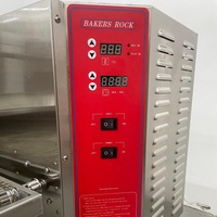 32 pouces grande taille pizza gaz puissance convoyeur four à pizza pour base congelée cuisson large tunnel four à courroie four de cuisine commerciale
