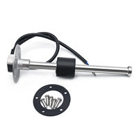 Capteur de niveau de carburant de bateau de voiture automatique 0-190 ohm en acier inoxydable A5 capteur de niveau de réservoir d'huile 150mm 200mm 500mm capteur de niveau d'eau