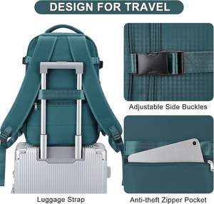 40l Luchtvaartmaatschappij Goedgekeurde Uitbreidbare Rugzak 20 Liter Geborduurd En Hoge Kwaliteit Groothandel Mannen Uitbreidbare Laptop Rugzak - Product Image 6