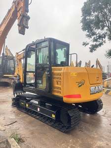 Pelle sur chenilles d'occasion SANY SY75 Sy95 Sy135 Sy235 mini-pelles d'occasion Prix réel bon marché Nouvelles heures de travail à faible - Product Image 3