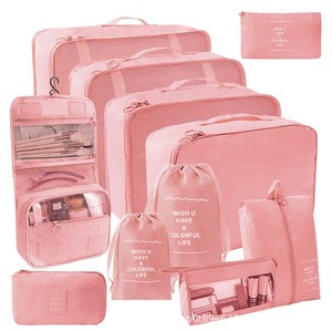 Sac de <span class=keywords><strong>voyage</strong></span> pliable portable, ensemble de sept pièces, grande capacité 20-35L, polyester antimicrobien, séparation sec/humide, unisexe - Product Image 4