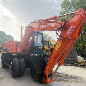 รถขุดล้อยางฮิตาชิ Ex100 มือสอง ผลิตในญี่ปุ่น รถขุดล้อยางฮิตาชิ Ex100 Ex100wd สำหรับขาย - Product Image 5