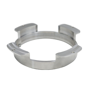 Anneau de retenue métallique fraisé de forme spéciale avec languettes de montage, composant circulaire - Product Image 1