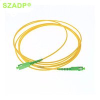 Kabel Patch Fiber Optik SC LC Kelas Telekomunikasi SM/MM UPC APC 1m 2m 3m 5m PVC/LSZH Dukungan Kustom Langsung dari Pabrik