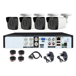 5MP 4CH 2021 neue CMOS Sensor Überwachung Sicherheit DVR CCTV Kamera KITS Verkauf