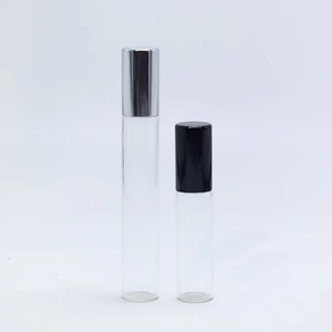 3ml 5ml 10ml Glass Roll on Bottle Essential Oil Eco-friendly Refillable Eye Serum <b>Perfume</b> Roller Ball Bottle Sample - Product Image 2