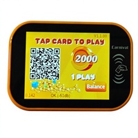 Lecteur de cartes T10P à écran tactile de 3,2 pouces, prend en charge la lecture de codes QR et le glissement de cartes de membre, idéal pour les centres commerciaux et les salles d'arcade.