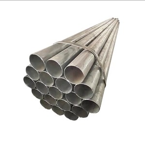 10 #20 #45 # A36 Q235 Q345 Q195 Tube rond soudé en acier au carbone Tuyau en acier au carbone - Product Image 1