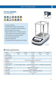 Balance analytique semi-micro Veidt pour FA414AI 0,0001g 410g - Pèse avec précision - Product Image 4