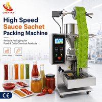 Machine d'emballage automatique haute vitesse pour sauces et assaisonnements, machine d'emballage haute vitesse pour sachets, machine d'emballage pour sauce tomate