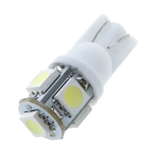 Le luci automobilistiche del Led T10 hanno condotto la lampada leggera 5050 5smd