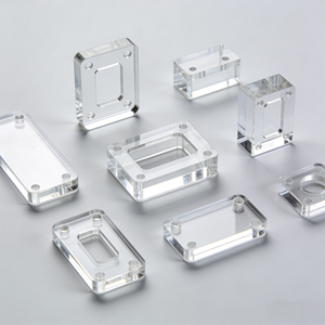 Servizio di Lavorazione CNC Personalizzato in Acrilico ad Alta Trasparenza, Parti Acriliche di Precisione, Prototipazione Rapida, Elettroerosione a Filo Industriale - Product Image 1