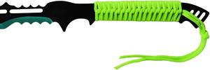 Épée tactique de conception fantastique entièrement en métal avec fourreau en nylon, épée décorative <span class=keywords><strong>Zomb</strong></span>, jouet d'épée, katana à lame fixe avec cordon, 27 pouces - Product Image 4