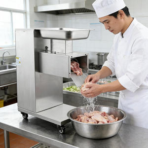 Trancheuse à <span class=keywords><strong>viande</strong></span> en acier inoxydable à lame tranchante, best-seller, trancheuse à <span class=keywords><strong>viande</strong></span> de <span class=keywords><strong>boucherie</strong></span>, trancheuse à <span class=keywords><strong>viande</strong></span> et à aliments - Product Image 2