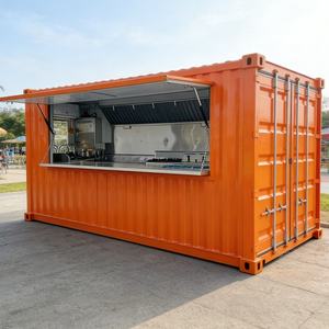 Contenedor de Acero para Cafetería, Cocina Móvil, Restaurante, Envío con Certificación DOT, Diseño Modular Prefabricado para Negocios, Tiendas y Casas - Product Image 6
