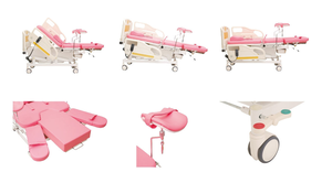 Lit <span class=keywords><strong>d</strong></span>'<span class=keywords><strong>accouchement</strong></span> électrique Tinalu TLOT-E6, <span class=keywords><strong>table</strong></span> <span class=keywords><strong>d</strong></span>'opération chirurgicale gynécologique obstétricale pour l'<span class=keywords><strong>accouchement</strong></span>, certifié CE, classe - Product Image 5