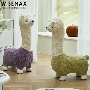 WISEMAX फर्नीचर फैक्टरी प्रत्यक्ष बेच पशु मल प्यारा पालतू मल बच्चों सोफे मल रचनात्मक सजावट कार्टून तुर्क