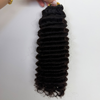 Cheveux humains vierges bruts pour tresses au crochet, extensions de cheveux en vrac réutilisables, sans perte ni emmêlement, prix direct usine
