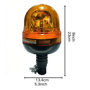 <span class=keywords><strong>Feux</strong></span> de signalisation LED ambre 10-24V, lumière stroboscopique rotative avec prise allume-cigare pour camions - Product Image 6