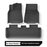 Décorations intérieures de voiture, accessoires de véhicule automobile, tapis de sol en TPE pour le nouveau modèle Y Juniper 2025, accessoires pour voiture modèle Y
