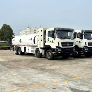 รถบรรทุกน้ำมันดองเฟิง 20 ลูกบาศก์เมตร เครื่องยนต์ CNG สำหรับบรรทุกน้ำมันดีเซลและเบนซิน - Product Image 2