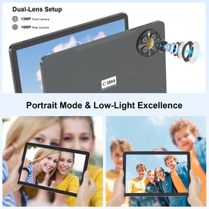 C Idee <span class=keywords><strong>Android</strong></span> 15 <span class=keywords><strong>Tablet</strong></span> 10.1 Inch Met Toetsenbord 8Gb Ram + 1Tb Dual Sim 13 + 16 Mp Camera 10000Mah (Grijs) - Product Image 6