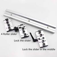 Rail de guidage linéaire à double axe Série SGR15 Système de roulement en acier inoxydable de haute précision pour machine CNC ZCF/Hiwin