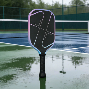 Pala de Pickleball Pro 4 Tornazo de Diseño Personalizado, Alto Rendimiento, EVA Suave, Fibra de Carbono 18K, Completamente de Carbono, para Pickleball Moderno, 39.5cm, TZ - Product Image 1