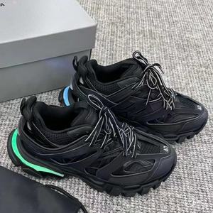 Luxury Classic Breathable Mesh Anti Odor Sneakers Designer Retro Casual Walking Style <b>Shoes</b> Track 3.0 LED Series Running <b>Shoes</b> - Product Image 2