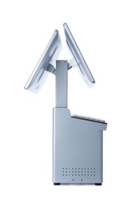 580A 15,6 дюймов сенсорный экран кассовый счетчик POS терминал с LED8/VFD220/15,6 "второй дисплей клавиатура принтер сканер для розничной торговли - Product Image 4