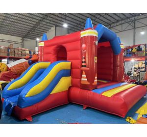 Tobogán Inflable Gigante de <span class=keywords><strong>Mickey</strong></span>, <span class=keywords><strong>Minnie</strong></span> y el Pato <span class=keywords><strong>Donald</strong></span>, Tobogán Inflable Seco para Niños, Ideal para Alquiler en Eventos y Parques Infantiles - Product Image 4