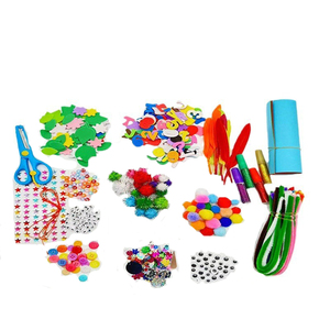 <strong>Arts</strong> and Crafts Supplies for Kids DIY Crafts <strong>Set</strong> with Pipe Cleaners Craft Box Preschool Home Toys Gift for Kids - Product Image 2