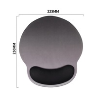 Simplicité dessin animé repose-poignet tapis de souris de jeu ergonomique couleur et taille personnalisées Gel SIlicone tapis de souris en mousse à mémoire de forme pour le bureau