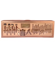 YM Factory Kit de Pinceaux de Maquillage Professionnels Strass Scintillants Bling, Personnalisé, Vente en Gros, Marque Privée