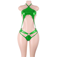 Vente en gros de vêtements de danse exotique, costumes de scène pour boîtes de nuit, combinaisons, string en résille, tenues de strip-teaseuse, ensemble de lingerie une pièce