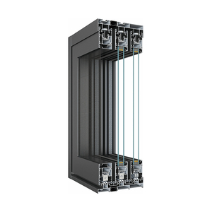 Nuovo Design in alluminio <span class=keywords><strong>porta</strong></span> scorrevole in vetro resistente <span class=keywords><strong>per</strong></span> uso esterno <span class=keywords><strong>per</strong></span> ville salotti struttura sottile cina all'ingrosso della fabbrica - Product Image 6
