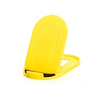 Support de téléphone portable avec logo personnalisé support de tablette pliable et réglable multi-angles en plastique pour smartphone fixe