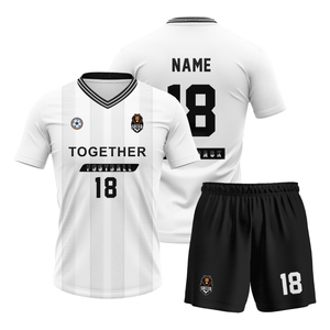 Футбольная форма клуба OEM, высококачественная двусторонняя футбольная майка, ретро-футболка, футбольная рубашка - Product Image 3