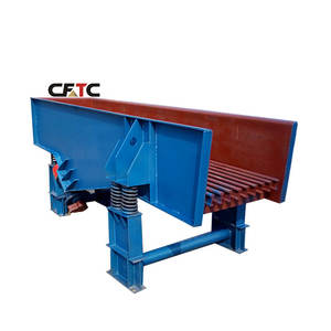 Petit alimentateur vibrant électrique GZD0724 pour roches, vibrateur de pierres flexible conçu avec un composant moteur central, en promotion - Product Image 1