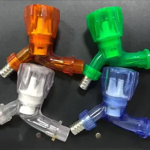 2020 Vendite calde Colorato Rifornimento Della Fabbrica di alta qualità tubo flessibile del rubinetto di acqua di plastica PP/PVC di acqua del rubinetto bib tap