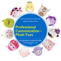 Jouets en peluche personnalisés, poupées, mascottes d'entreprise, pendentifs et porte-clés, figurines sur le thème de l'anime avec rembourrage en coton PP et design de chien