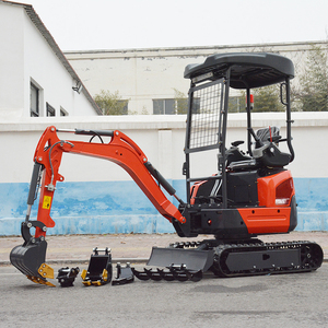 Mini-excavatrice avec moteur Euro5 EPA, livraison gratuite, 1,2 tonne, 1,8 tonne, 3,5 tonnes, pelle excavatrice agricole, prix usine - Product Image 1